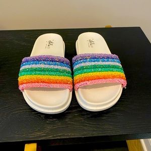 Lola and the Boys Rainbow Girls Slides